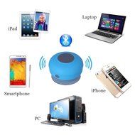 Bluetooth Waterproof Shower Speaker - Wireless - Portable / Best Mini Speakerphone, (GHS2) - Outdoor Use with... N3