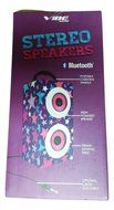 Vibe Sound Portable Bluetooth Speaker Pink &amp; Purple Stars