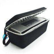 Generic Semi Hard Travel Storage Case for Bose Soundlink Mini Wireless Bluetooth Speaker (Silver Inner Eva Padding) N2