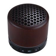 Wooden Vintage Portable Bluetooth Speaker w/ TF Card Slot &amp; 3.5mm AUX Input, Built in MIC for Handsfree Calling...