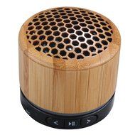 Wooden Vintage Portable Bluetooth Speaker w/ TF Card Slot &amp; 3.5mm AUX Input, Built in MIC for Handsfree Calling... N6