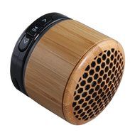 Wooden Vintage Portable Bluetooth Speaker w/ TF Card Slot &amp; 3.5mm AUX Input, Built in MIC for Handsfree Calling... N9
