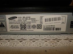 BD-J5100 Curved Blu-ray Disc / DVD Player (2015 Model) N3