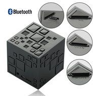 iSTYLE Portable Bluetooth Speakers Q+ ,Cube Wireless Stereo Led Light speaker,Support TF Card FM Radio,for iPhone... N9