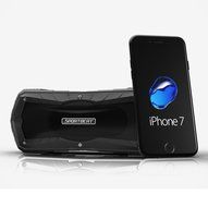 iPhone 7 Wireless Speaker, Black (SportBeat R700) Water Resistant IP65, Rugged Portable Bluetooth Speakers, Plus...