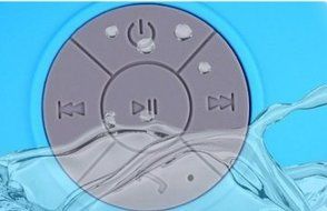 BeatsWise BTS-06 Waterproof Bluetooth Shower Speaker (Blue) N4