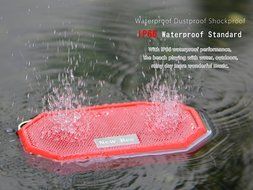 Showkoo New Bee Portable Pocket Waterproof Shockproof Wireless Bluetooth Shower Speakers with Mic CSR V4.0 Bluetooth... N2