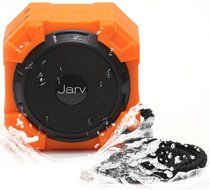 Jarv X96 Water Proof Bluetooth Portable Speaker- Rugged for Outdoor or Shower use- with X BASS Passive Sub, IPX5... N6