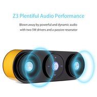 Bluetooth Speakers, ZENBRE Z3 10W Portable Wireless Speakers, Computer Speaker with Enhanced Bass Resonator [Upgraded... N11
