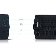 TopePop Portable Wireless Bluetooth Speaker Deep Bass Sound Build in Microphone with TF Card Slot MP3 Player for... N4