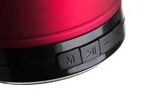 SHARKK&reg; Bluetooth Speakers Mini Ultra Portable Speaker Alloy Steel Rubberized Housing Powerful Sound and Bass... N4