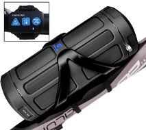 Bluetooth Speaker System by Celtic Blu &ndash; 100ft Range w/ Surround Sound &ndash; Comes w/ Built-In Power Bank, Bike Cage...