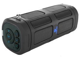 Bluetooth Speaker System by Celtic Blu &ndash; 100ft Range w/ Surround Sound &ndash; Comes w/ Built-In Power Bank, Bike Cage... N3