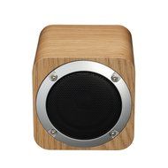 iNepo Maple Wooden Bluetooth Speaker Full Requency TF Card Slot Support MP3 Music And FM Radio Powerful Bass Long-lasting...