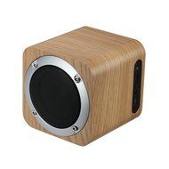 iNepo Maple Wooden Bluetooth Speaker Full Requency TF Card Slot Support MP3 Music And FM Radio Powerful Bass Long-lasting... N2