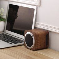 iNepo Maple Wooden Bluetooth Speaker Full Requency TF Card Slot Support MP3 Music And FM Radio Powerful Bass Long-lasting... N10