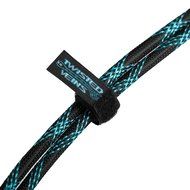 Twisted Veins 100&rsquo; High Speed HDMI Cable + Right Angle Adapter and Three Micro Velcro Cable Ties (Latest Version... N6