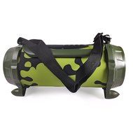 EMB Professional EURO22 Rechargeable Portable Bluetooth Boombox Speaker System w/ AUX/USB/MP3 Player - Green Camouflage N2