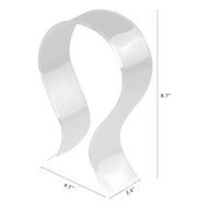 AmoVee Acrylic Headphone Stand - Black N17