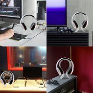 AmoVee Acrylic Headphone Stand - Black N20