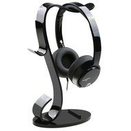 AmoVee Acrylic Headphone Stand - Black N23