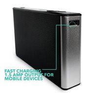Minty Wireless 2-in-1 Bluetooth Speaker with microphone and 7000 mAh External Battery Pack Power Bank N3