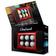 iSound iGlowSound Dancing Light Speaker (Red) N2