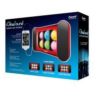 iSound iGlowSound Dancing Light Speaker (Red) N4