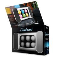 iSound iGlowSound Dancing Light Speaker (Red) N14