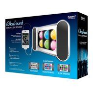 iSound iGlowSound Dancing Light Speaker (Red) N16