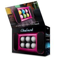 iSound iGlowSound Dancing Light Speaker (Red) N19