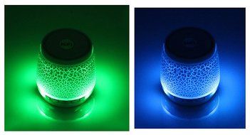 iHome Fusion Portable Bluetooth Speaker LED Light Lamp FM Radio Hand-Free Call MP3 Player TF/Micro SD Card Perfect... N2