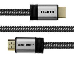 HDMI Cable 6ft - HDMI 2.0 (4K) Ready - 28AWG Braided Cord - High Speed 18Gbps - Gold Plated Connectors - Ethernet... N2