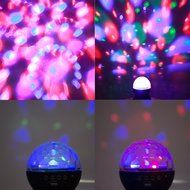 BOOMER VIVI Disco DJ Bluetooth Speakers Rotating LED Strobe Bulb 6 Changing Multi-Color Crystal Stage Light, Bluetooth... N5