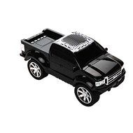 Truck Car Model Mini Bluetooth Speaker Handsfree FM Voice Prompts Multifunction Stereo Speaker Color Blue N3