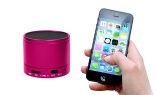 Xtreme Cables Audio Pod Mini Bluetooth Speaker, Pink