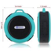 J-deal&reg; Wireless Bluetooth 3.0 Waterproof Outdoor / Shower Speaker, with 5w Speaker/suction Cup/mic/hands-free... N7