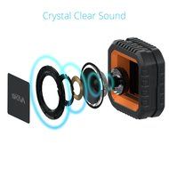 Skiva SoundCube Waterproof Bluetooth Speaker with 12 Hours Playtime (Portable / Wireless / Microphone / 2200mAH... N8