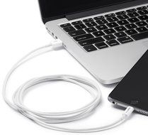 AmazonBasics Apple Certified Lightning to USB Cable - 6 Feet (1.8 Meters) - White N3