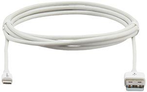 AmazonBasics Apple Certified Lightning to USB Cable - 6 Feet (1.8 Meters) - White N6