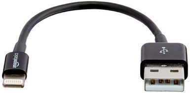 AmazonBasics Apple Certified Lightning to USB Cable - 6 Feet (1.8 Meters) - White N22