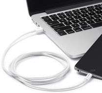 AmazonBasics Apple Certified Lightning to USB Cable - 6 Feet (1.8 Meters) - White N30