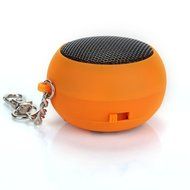 SODIAL(R) DK-601 Mini Capsule Speaker Rechargeable for MP3 Mobile Cell Phone Orange N3