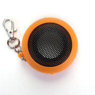 SODIAL(R) DK-601 Mini Capsule Speaker Rechargeable for MP3 Mobile Cell Phone Orange N4
