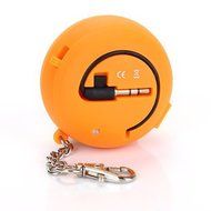 SODIAL(R) DK-601 Mini Capsule Speaker Rechargeable for MP3 Mobile Cell Phone Orange N5