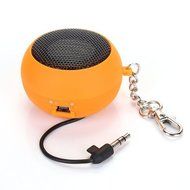 SODIAL(R) DK-601 Mini Capsule Speaker Rechargeable for MP3 Mobile Cell Phone Orange N7