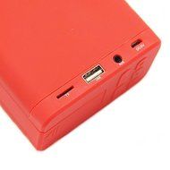 Smileto Portable Mini Wireless Bluetooth Speaker With Handle, FM Radio, Fit for Ipod, Mp3 Player, Po&amp; Moblie Phone... N6