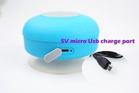 Surpass Bluetooth Shower Speaker, Water Resistant, Hands Free Portable Speakerphone Bluetooth 3.0 for Showers,... N5