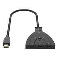 HDMI Splitter, HDMI Switch - Badalink Premium Quality 3 Port HDMI Switcher 3x1 Auto Switch N5