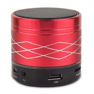 Sicneka Portable Wireless Speaker MINI Stereo Bluetooth Speakers Support TF Card (Red)